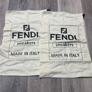 Fendi Sneaker Dust Bags (2) 17x11,5